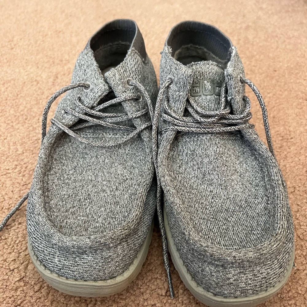 Hey Dude Men's Gray Loafers
